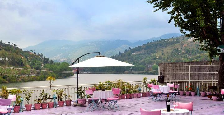 Fishermen'S Lodge - A Lake Facing Hotel Near Nainital Bhīm Tāl Exteriör bild